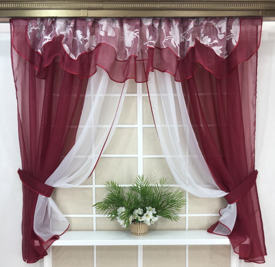 Тюль на кухню