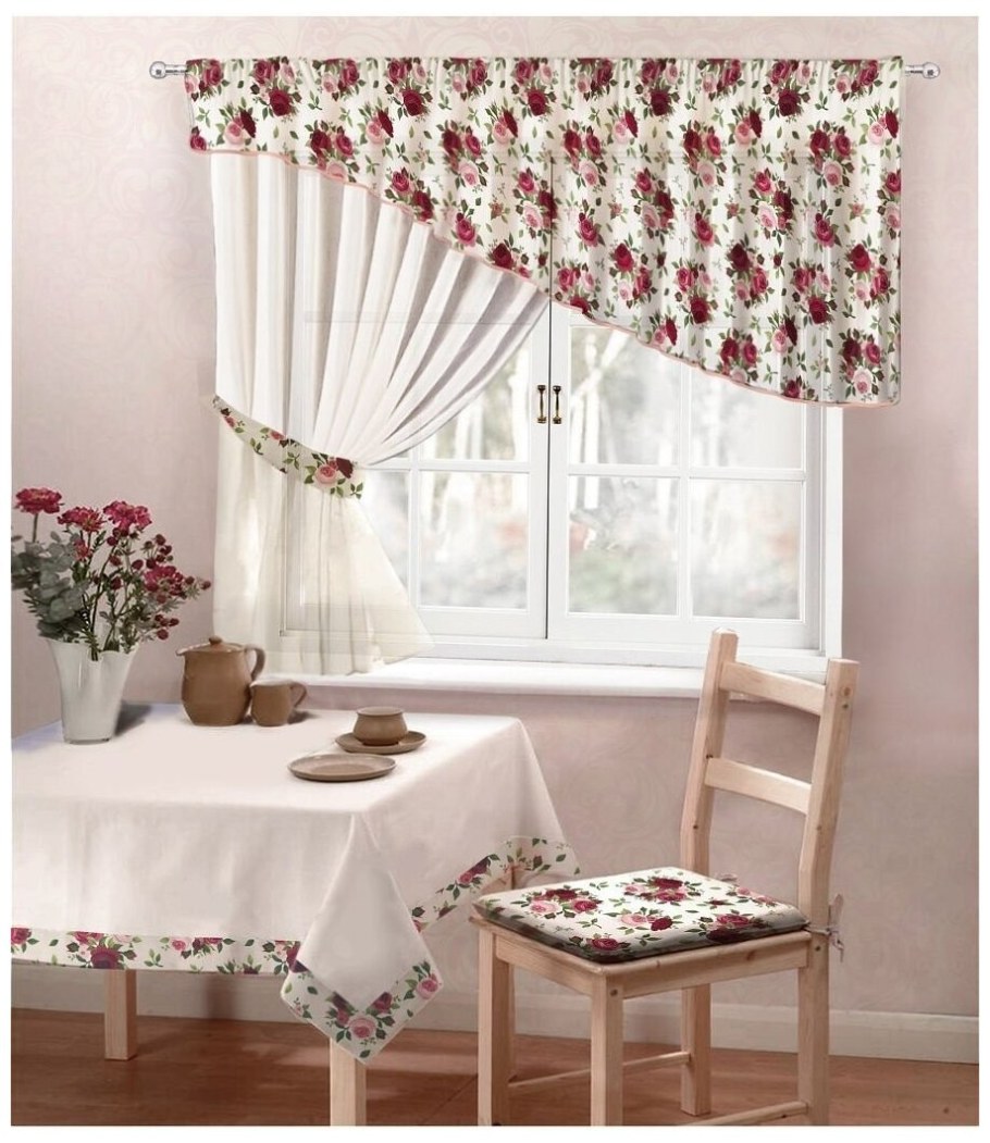 Тюль для кухни haft ha165181