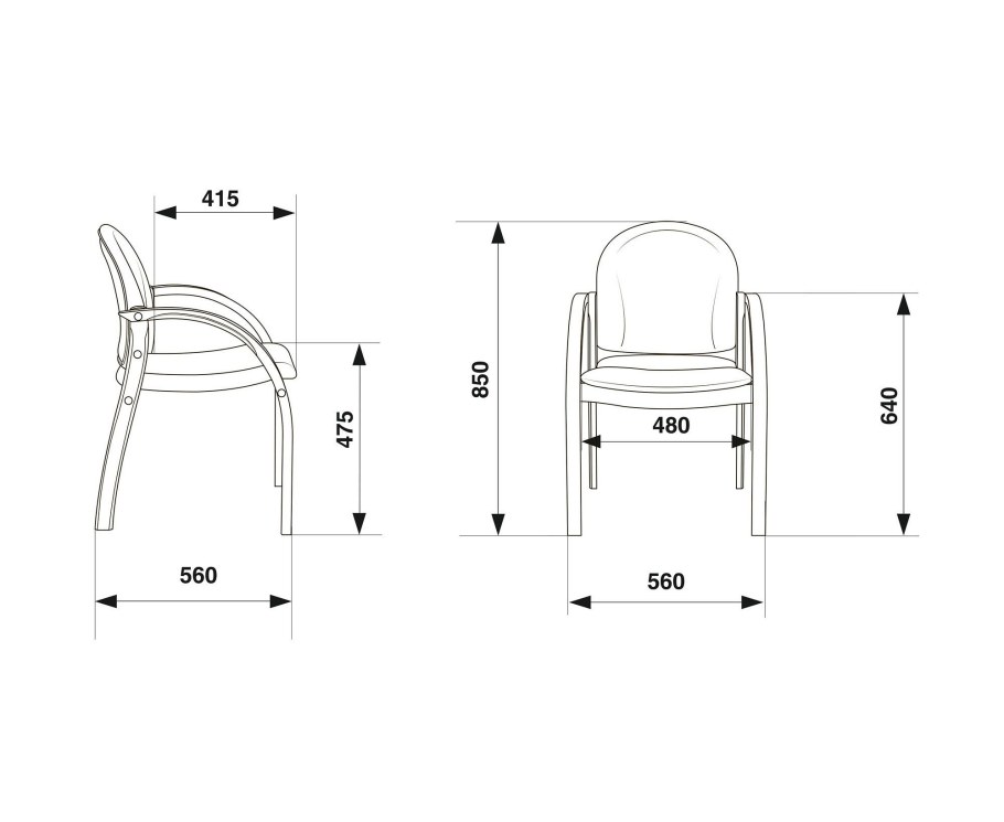 Стул Бюрократ Джуно