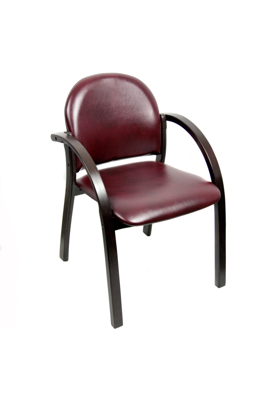 Стул офисный стандарт бордо