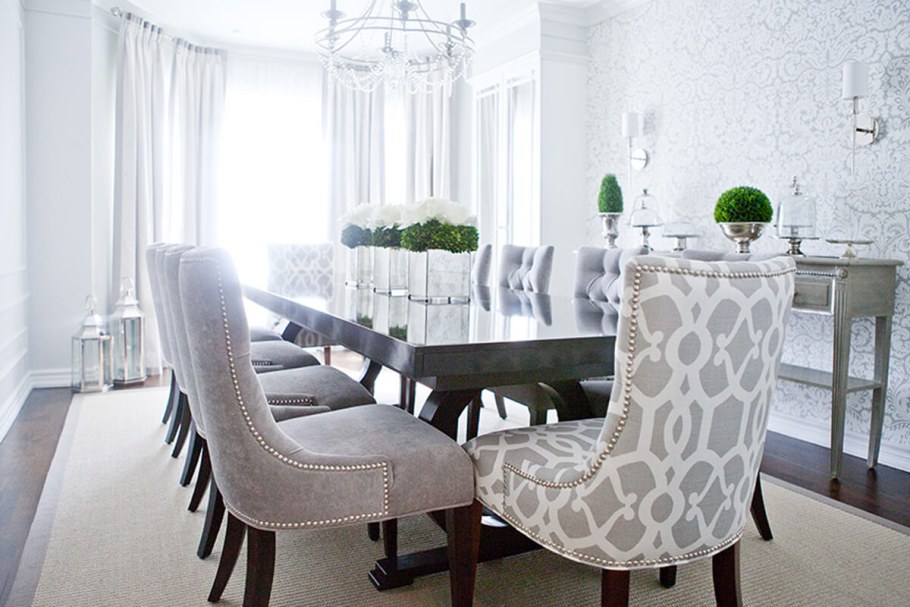 Мягкие стулья в интерьере