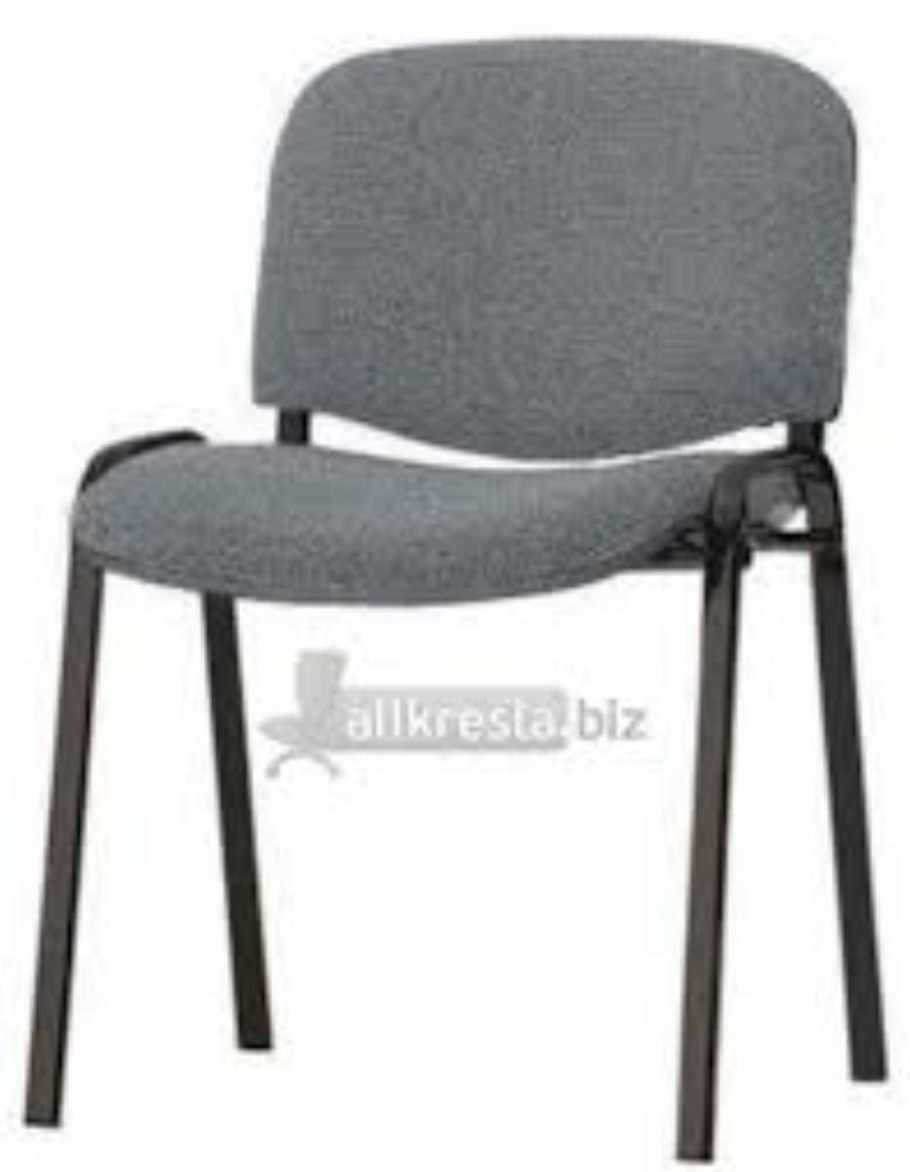 СПРФ стул "ИСО Black ru" (53*61h82) (v-04) (иск.кожа, черный)