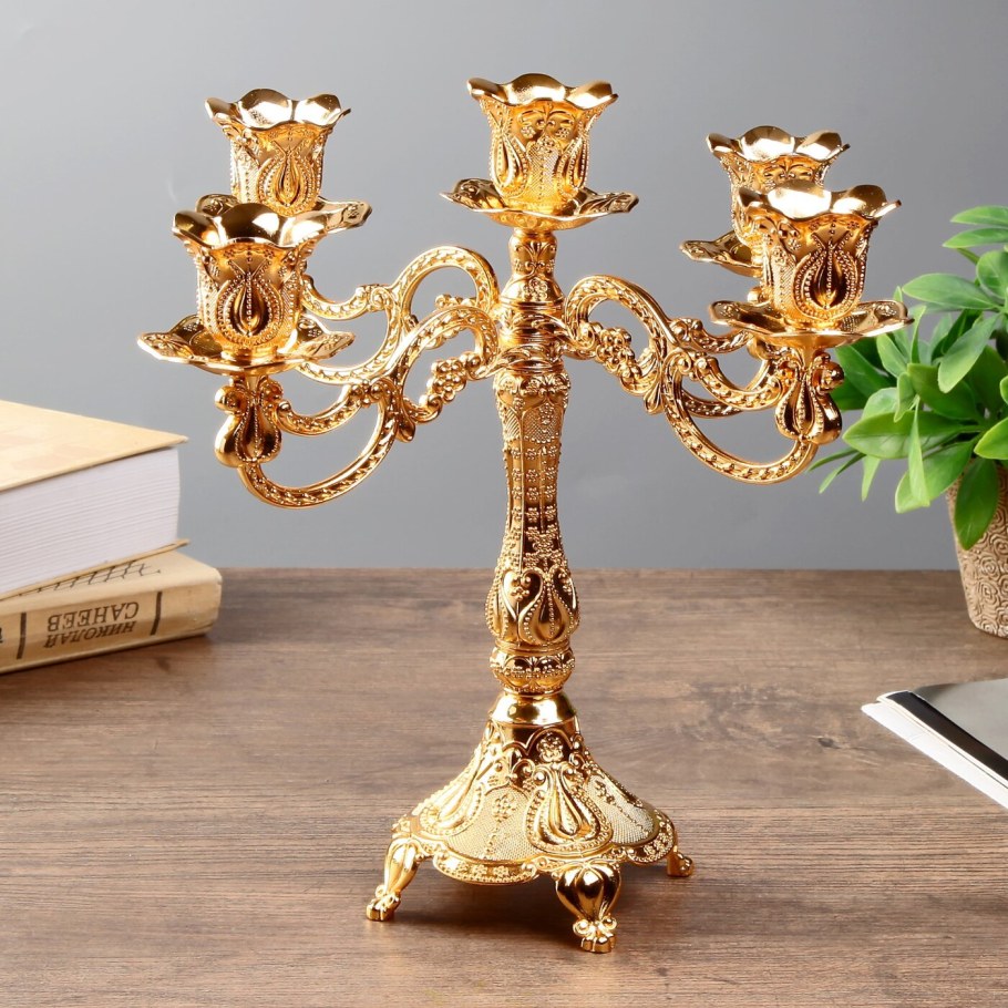 Подсвечник металлический