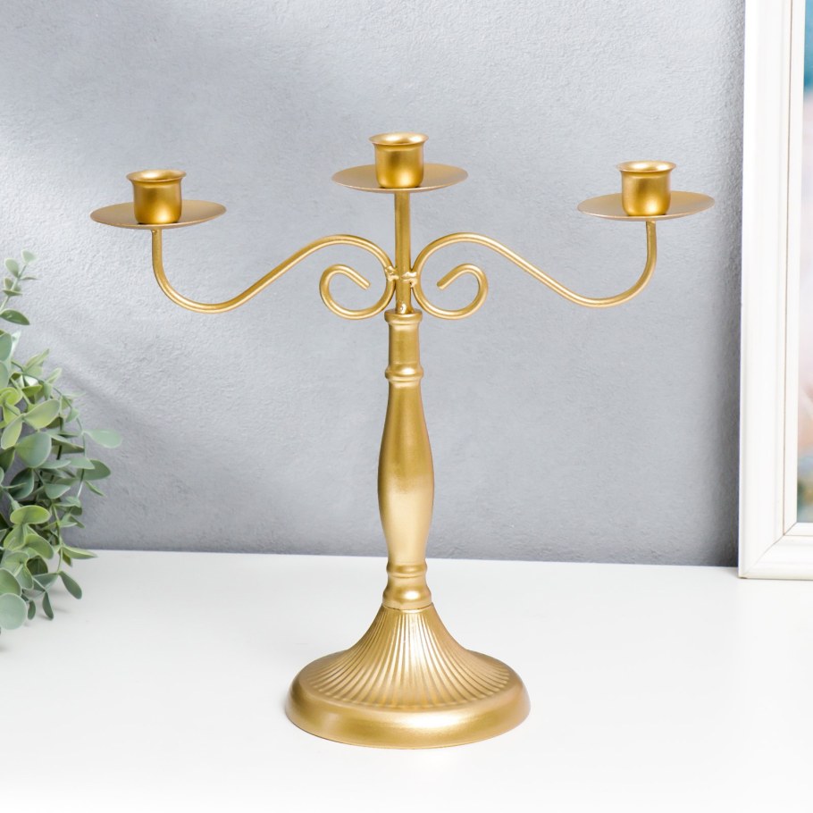 Подсвечник 732-103 15*15*32 см