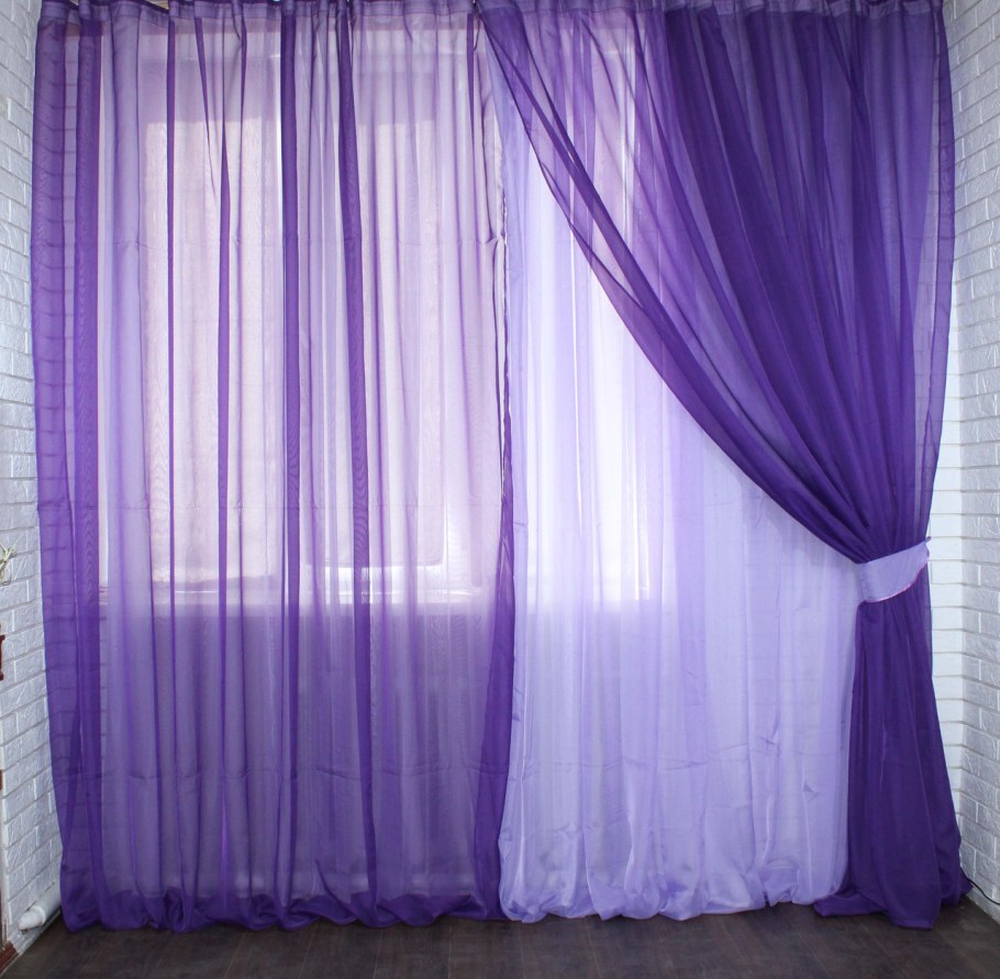 Шторы из вуали