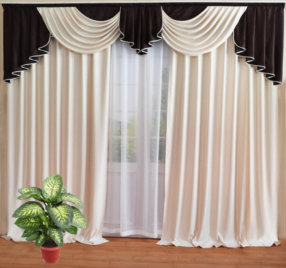 Тюлевые ламбрекены