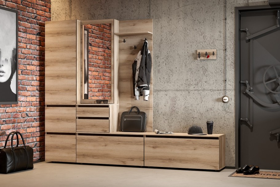 Прихожая берген мебельфонд