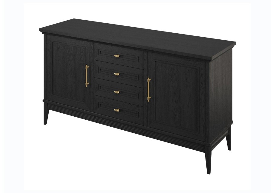 Комод трехдверный берген дарк
