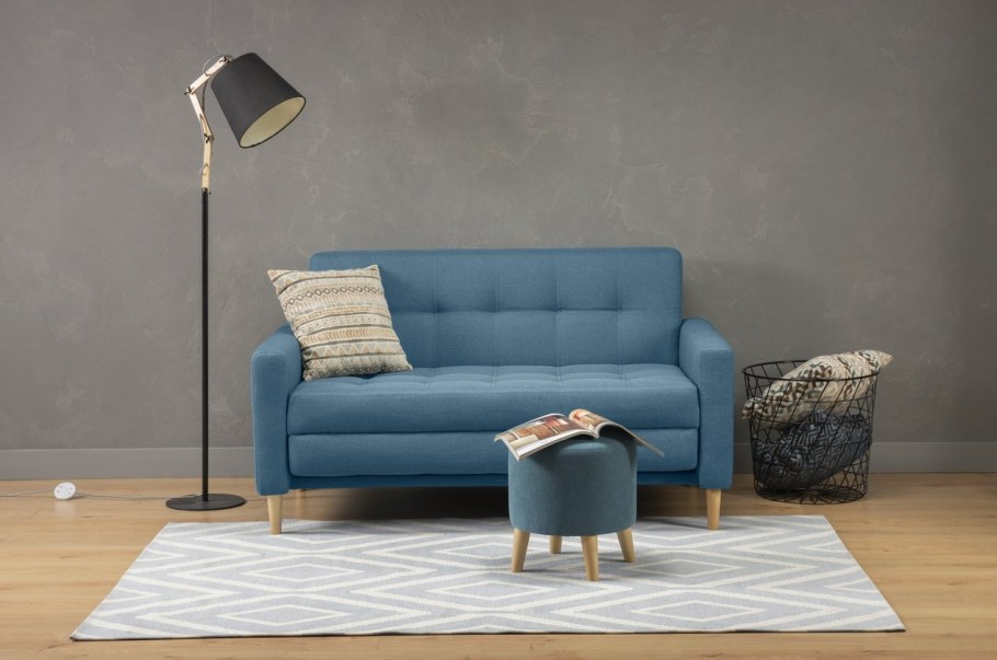 Диван нумо мини Textile Silver