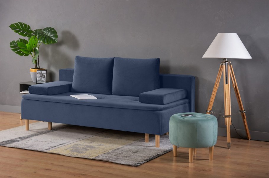 Диван Линс Velvet Navy Blue