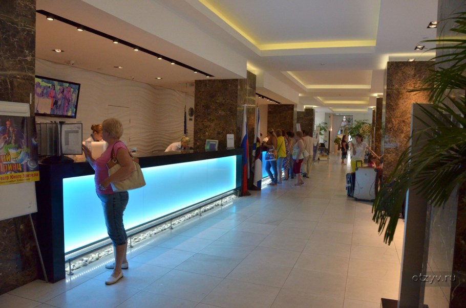 Жемчужина Сочи ресепшен