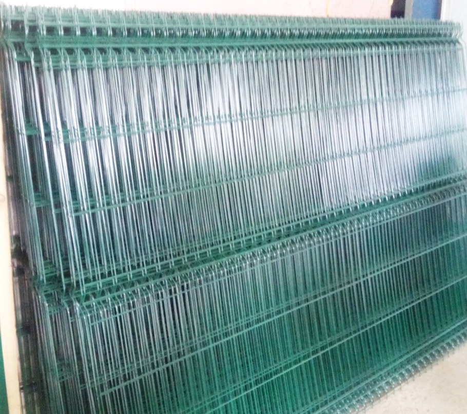 Забор 3д Гиттер с поликарбонатом