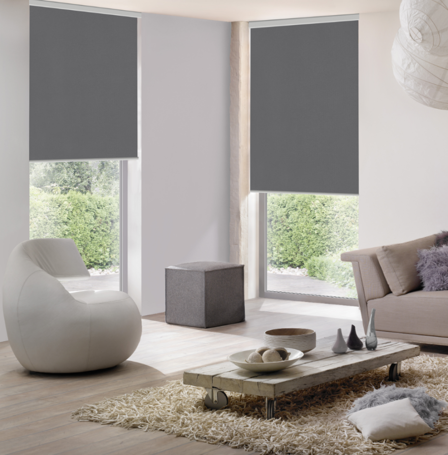 Полный блэкаут шторы римские