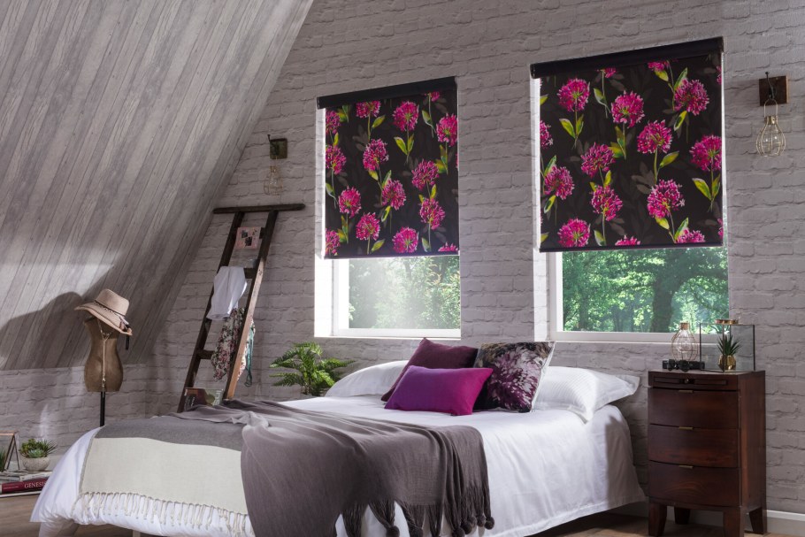 Комната в стиле блэкаут