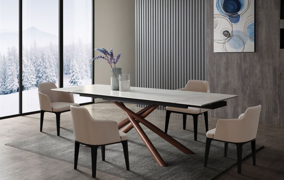 Стол verdi + 4 стула Lois