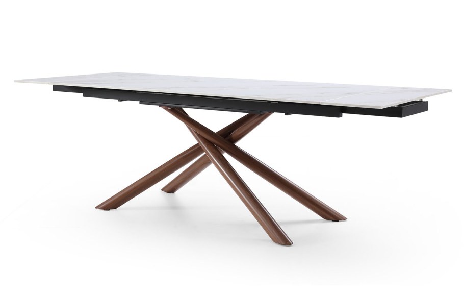 Стол раскладной Bristol (160), светлая керамика