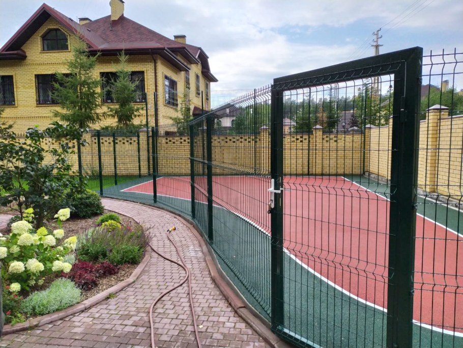 3д Гиттер с туями