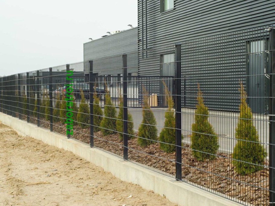 Современная сетка для забора