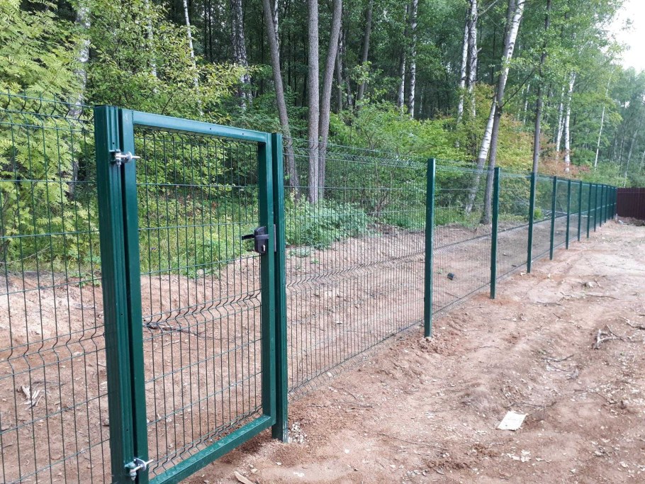 Калитка для забора Гиттер 3д