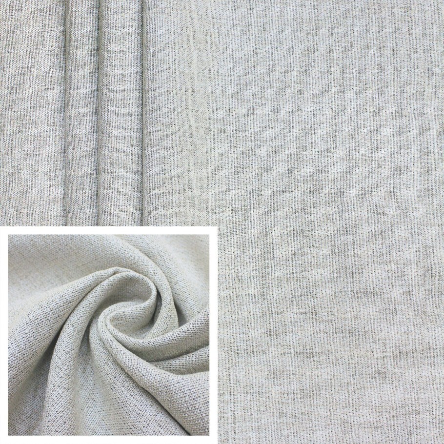 Блэкаут лен 280 ZG серый 280 см