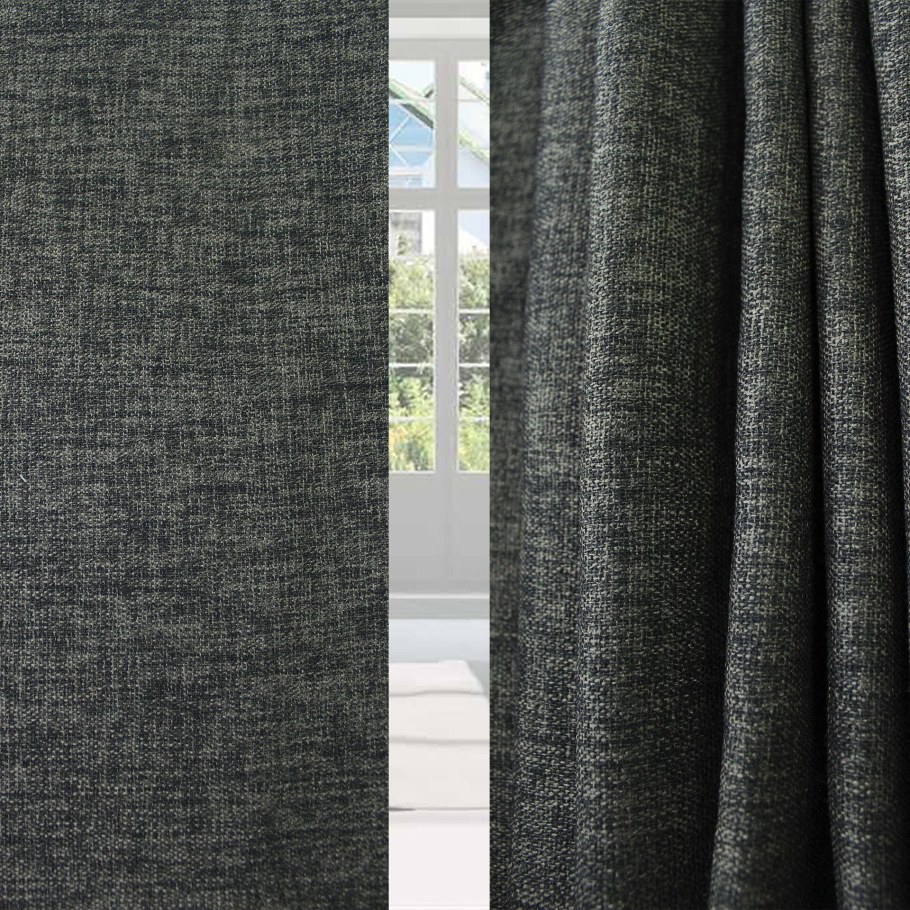 Блэкаут лен 280 ZG серый 280 см