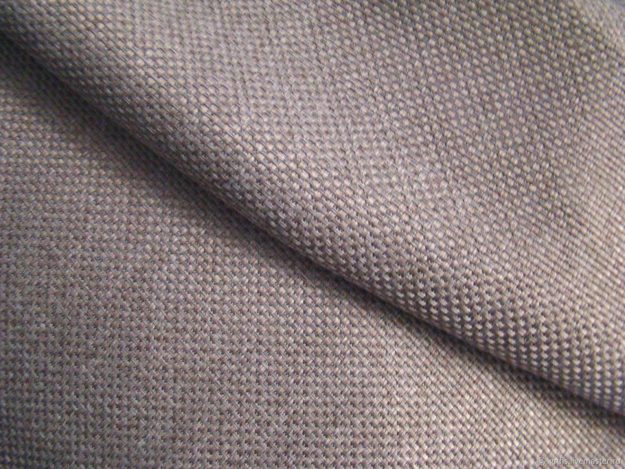 Блэкаут лен рогожка Ровена