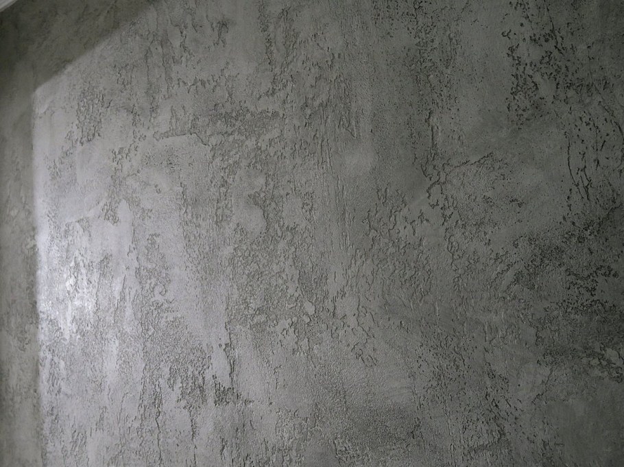 Фактурная штукатурка микроцемент