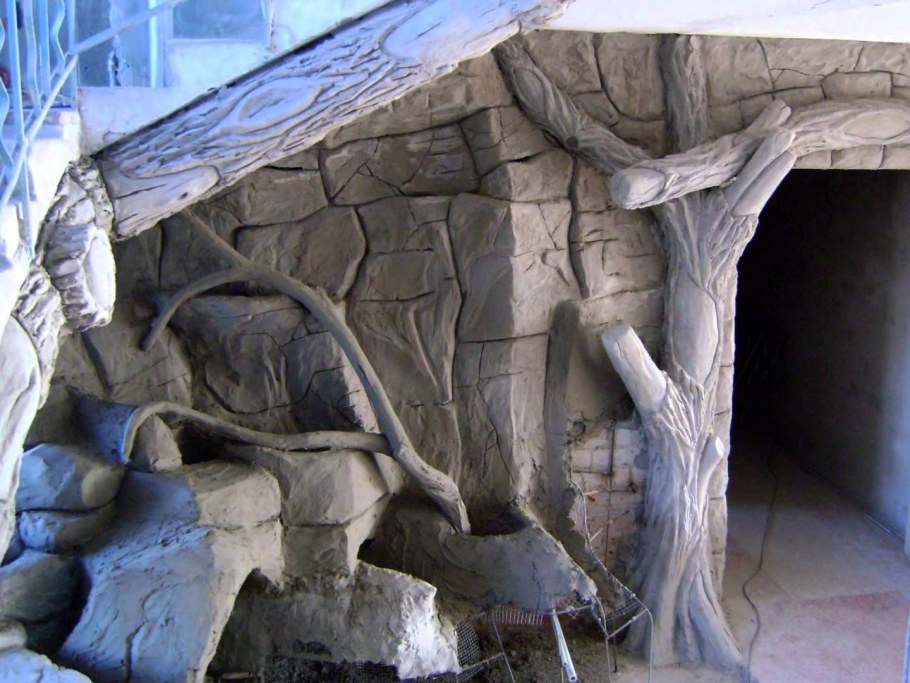 Дерево в Камне из арт бетона