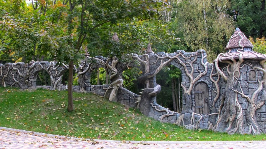 Арт бетон скульптуры Берендеево