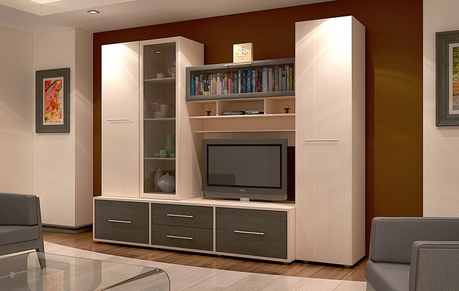 Гостиная Эмилия мебельная фабрика пирамида