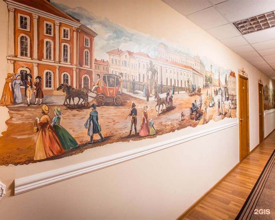 Гостиница в СПБ 365 путь до галереи