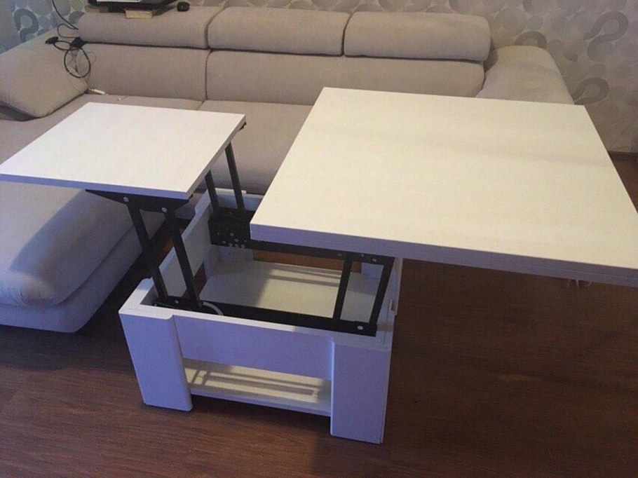 Лазурит стол трансформер журнальный