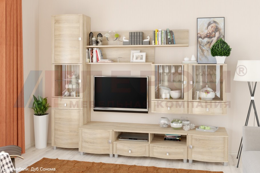 Модульная стенка Оливия Лером