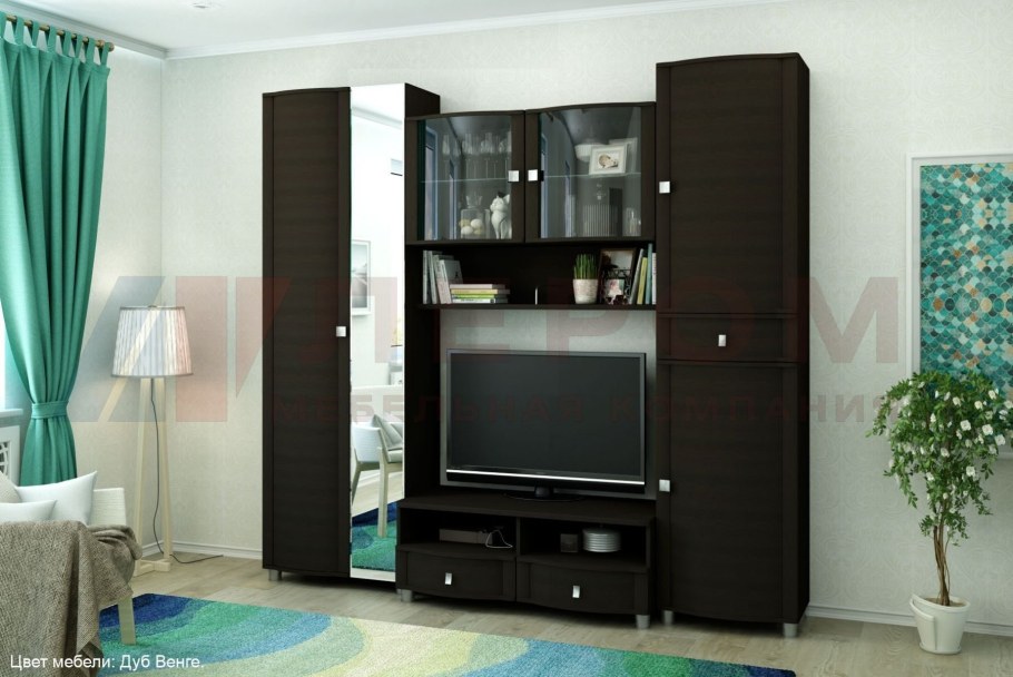 Стенка Лером Оливия венге