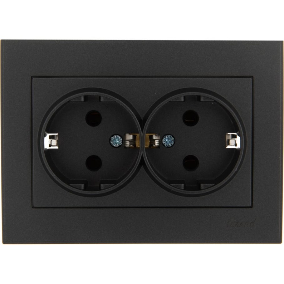 Двойная розетка Lezard Rain