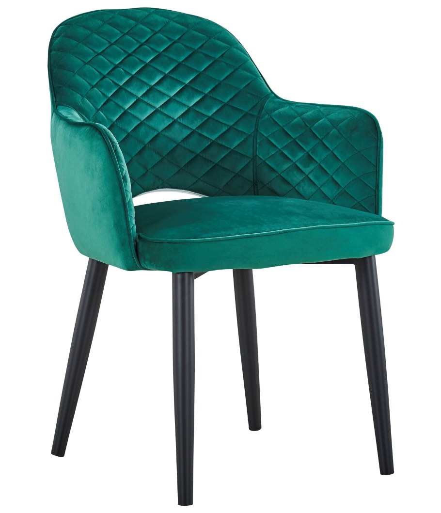 Стул Венера вельвет изумрудный