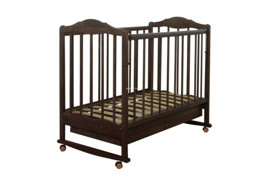 Кровать детская СКВ Березка маятник , венге