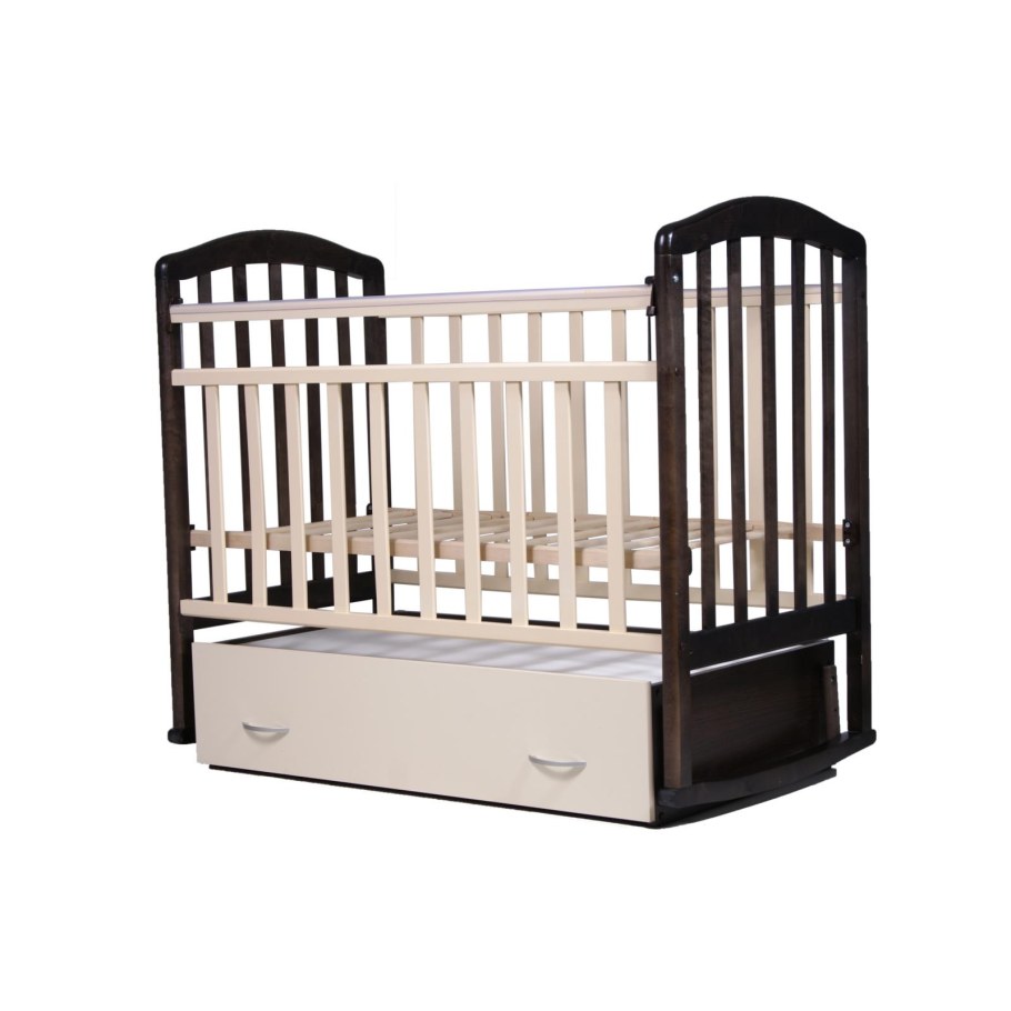 Кроватка Алита с маятником и ящиком