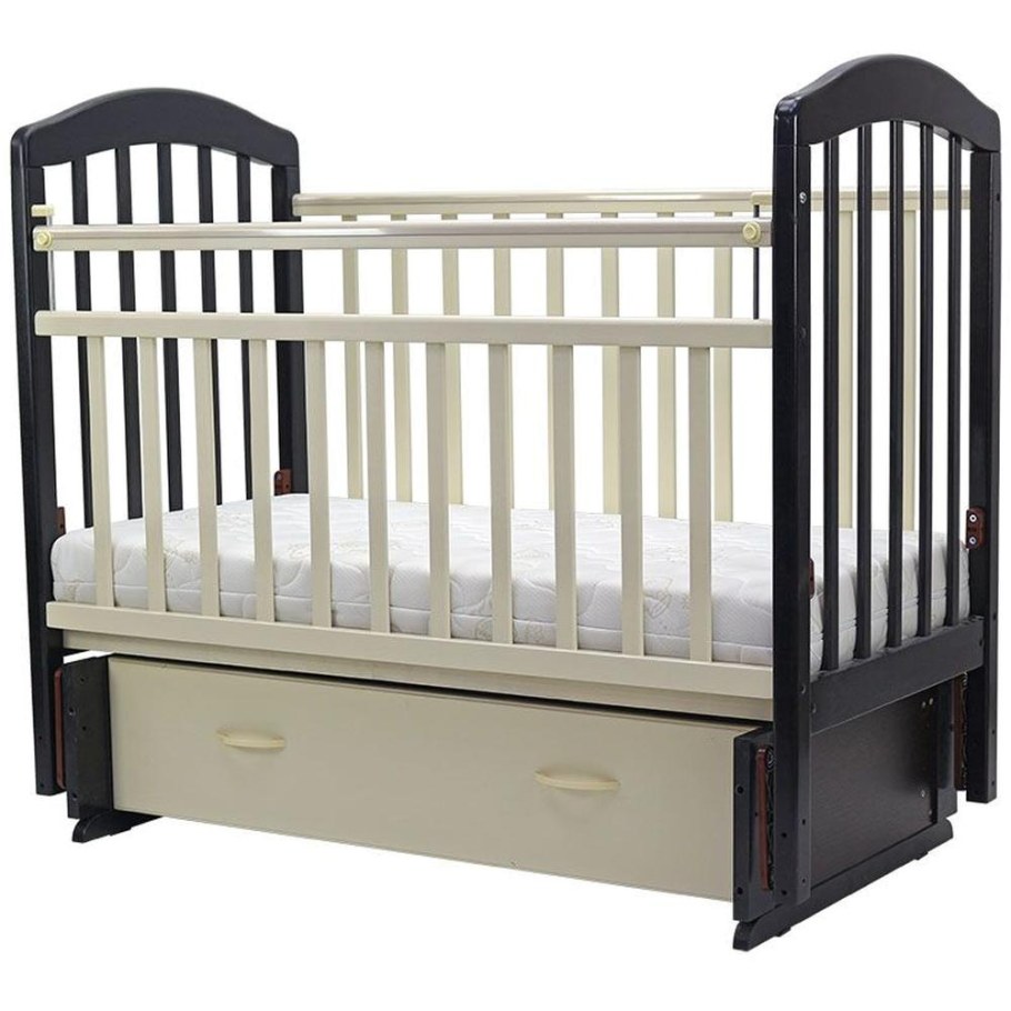 Кроватка Топотушки Лира-7 (классическая), универсальный маятник