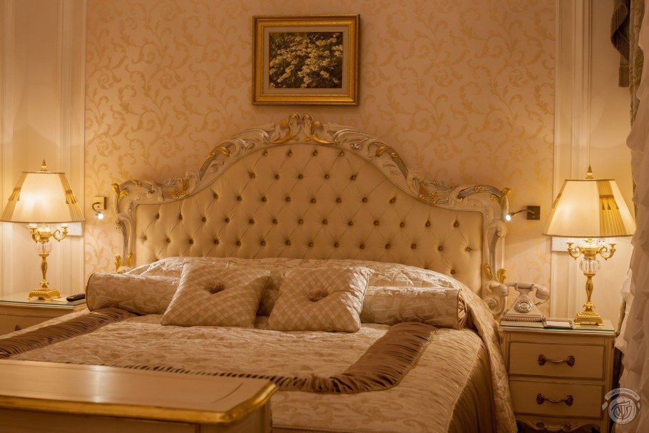 Отель Эрмитаж Санкт Петербург Люкс спальня