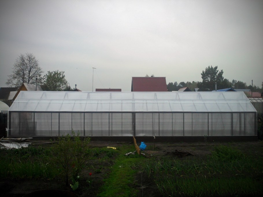 Теплица антрацит под пленку