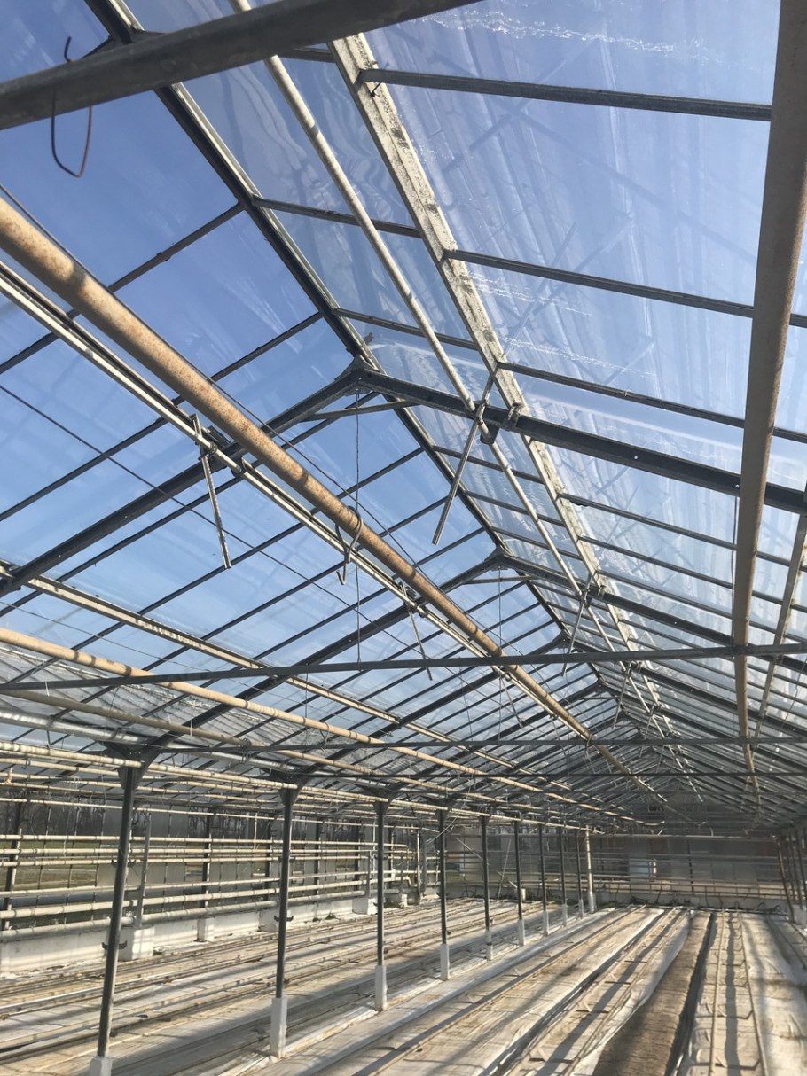 Каркасы промышленных теплиц «антрацит»