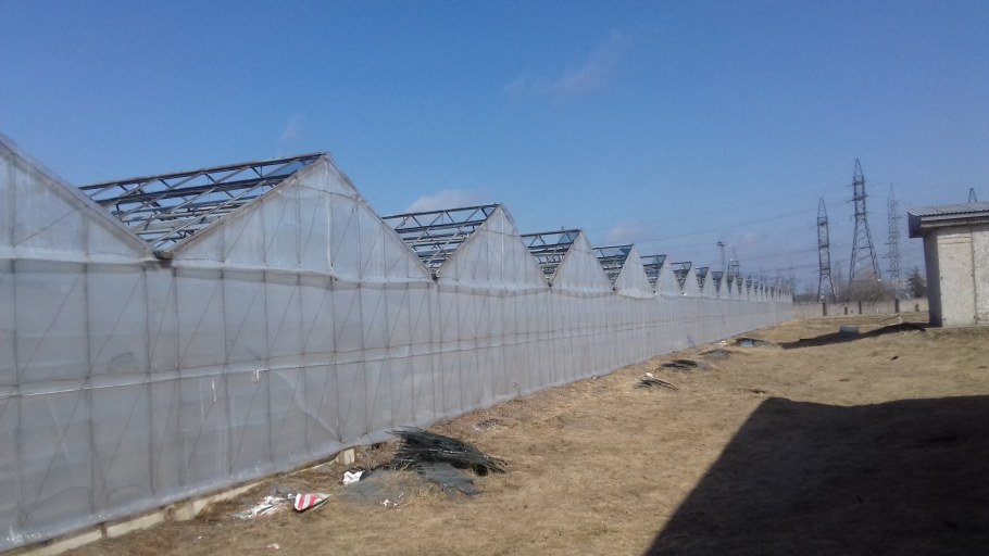 Теплица антрацит Крим