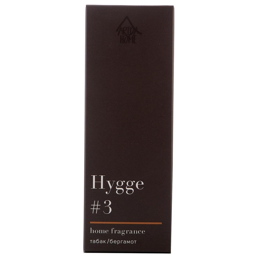 Ароматический диффузор Arida Home хюгге 3 табак и бергамот, 50 мл