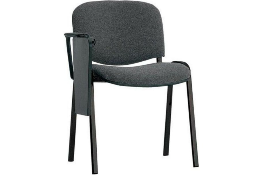 Стул ИСО С-11 (ткань черная, каркас черный)