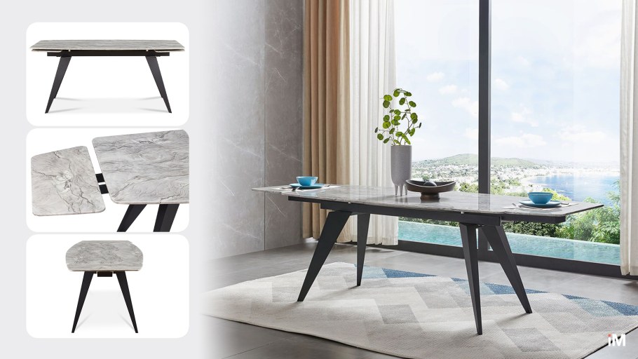 Стол Ramses + 4 стула Isolda