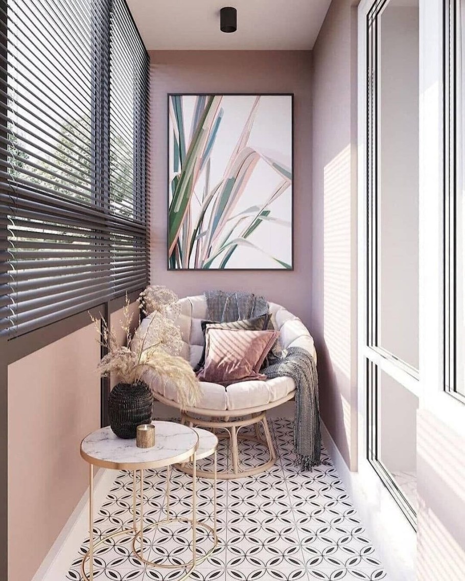 Оформление балкона