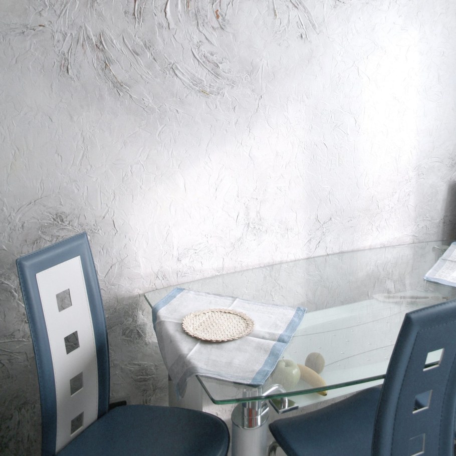 Венецианская штукатурка на кухне