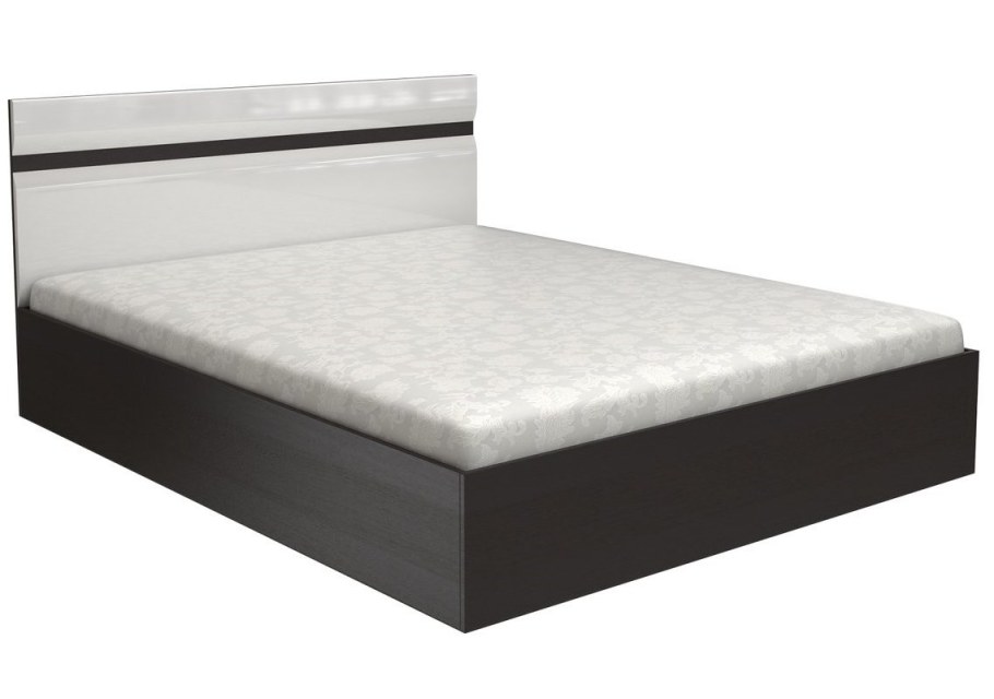 Кровать Ненси 1,4 венге белый