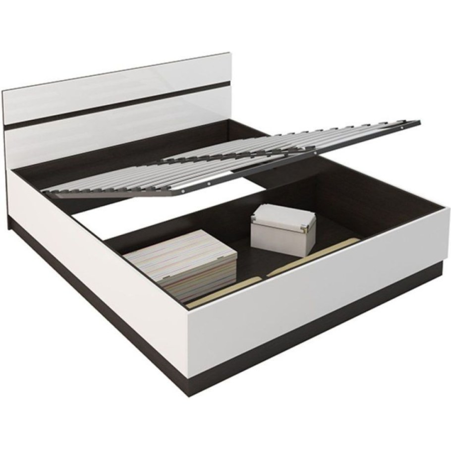 Кровать Ненси 1,4 венге белый